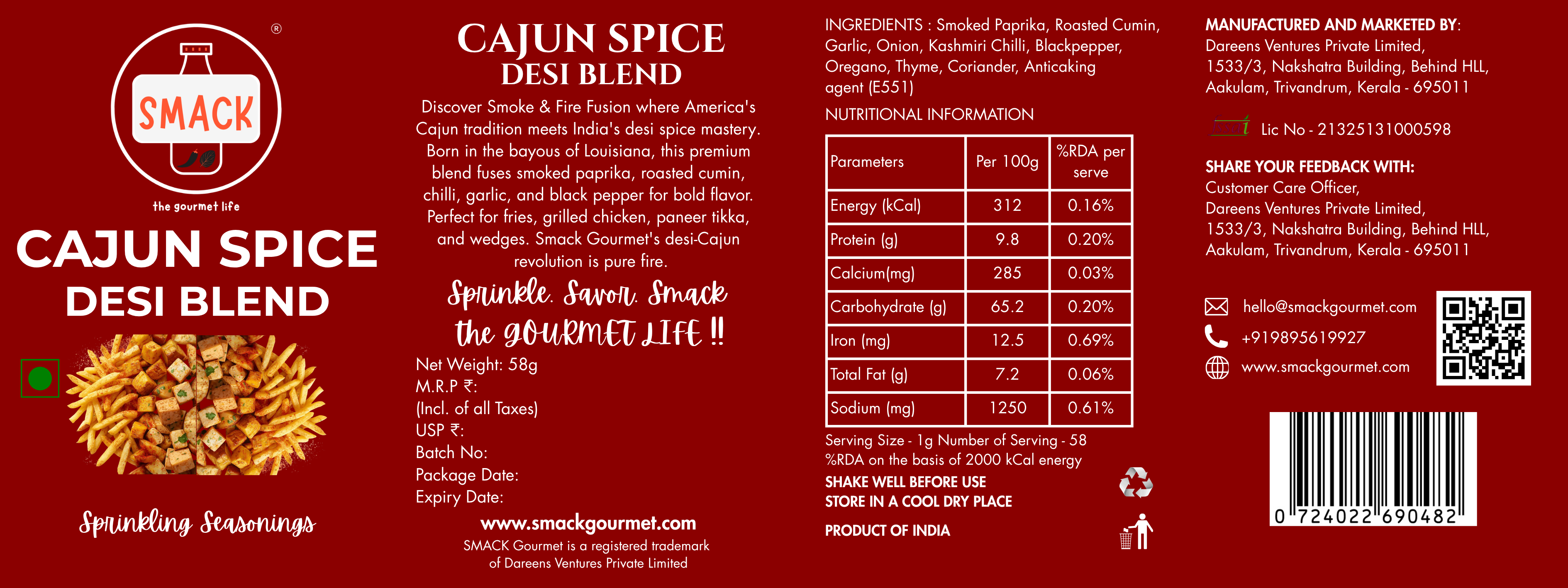 Cajun Desi Blend