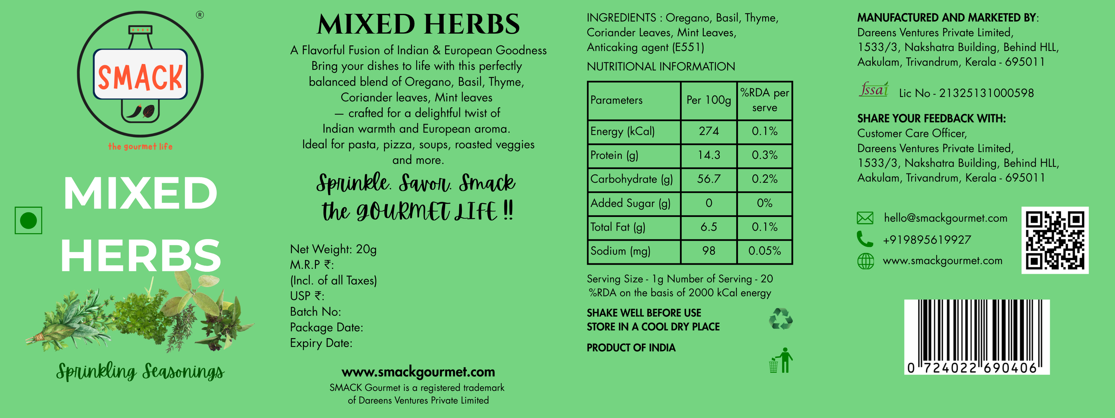 Mixed Herbs